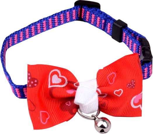 Adjustable bowtie dog collars,Pet Dog nylon collars